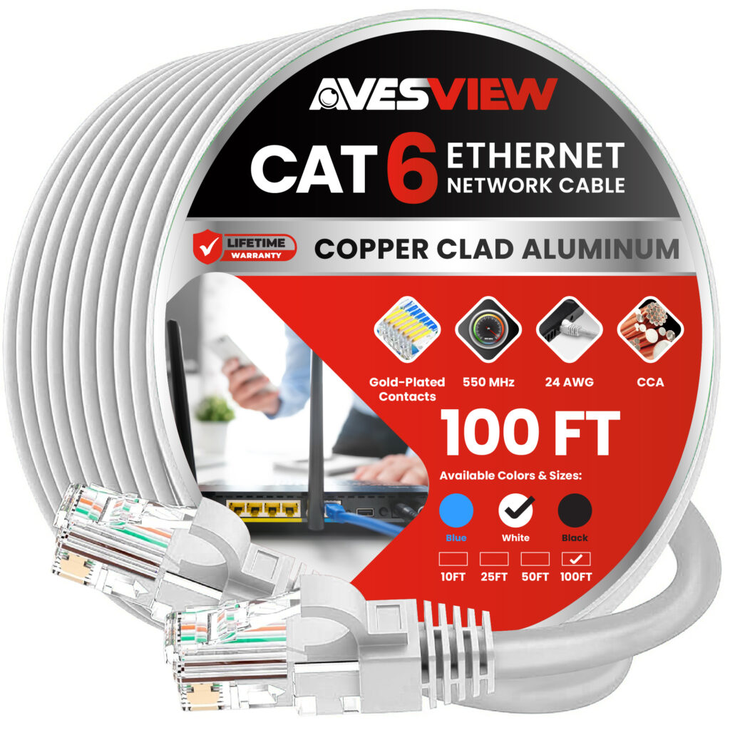 AvesView CAT6 100FT Cable